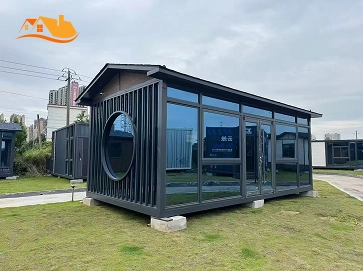 Small Prefab Home With Window Wall