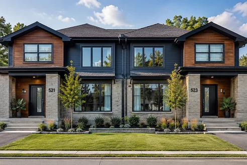 A Duplex Multi Family House