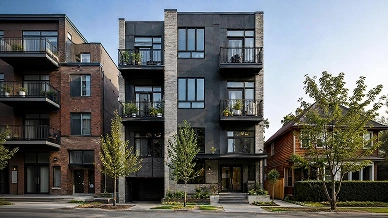 Compact Apartment Blocks For Urban Infill