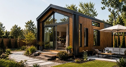 A Comfortable Modern Tiny Home