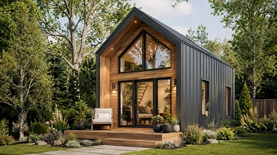 A Tiny Home With Loft