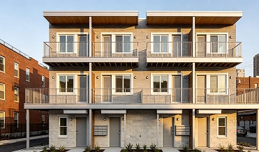 Prefab Fourplex Homes