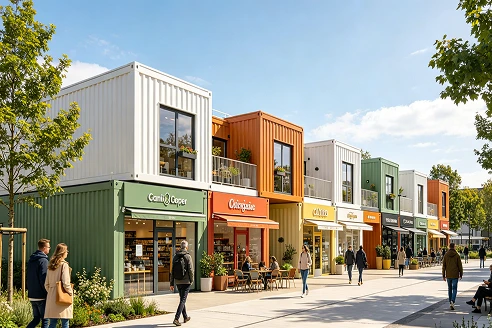 Prefab Modular Retail Buildings