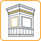 Layered Crown Molding And Wall Details