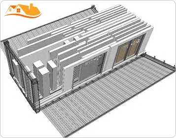 Lyngou Syndney Prefab Building Structure Inside Container Diagram