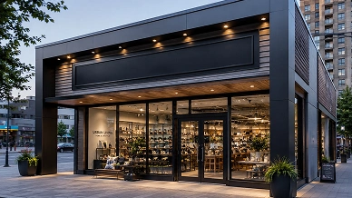 Storefront Retaile Buildings