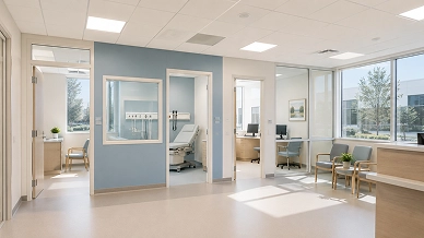 Interior Example Of Prefab Medical Clinics
