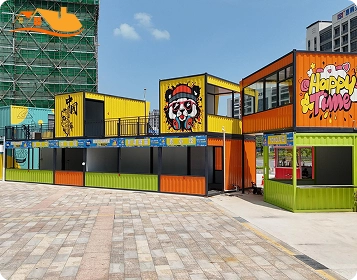 Lyngou Colorful Container Retail Pop Up Stores