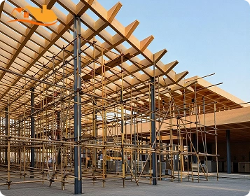 Lyngou Large Timber Frame Building Construction