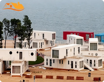 Lyngou Modular Prefab Resort Homes Near Sea