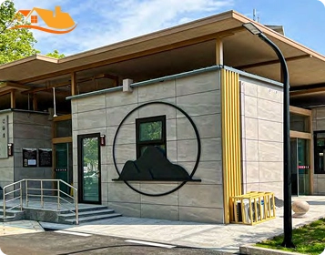 Lyngou Prefab Restroom Building In Park