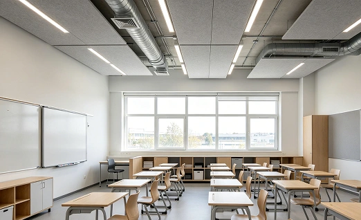 Modular Classroom Interior Daylight