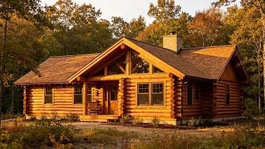 Ohio Prefab Log Home