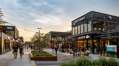 Prefab Marketplace Retail Complex