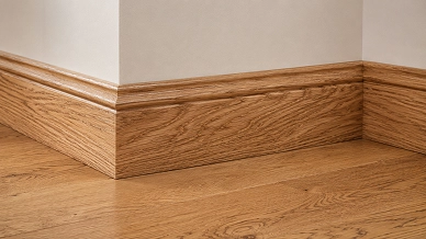 Oak Baseboard Trim