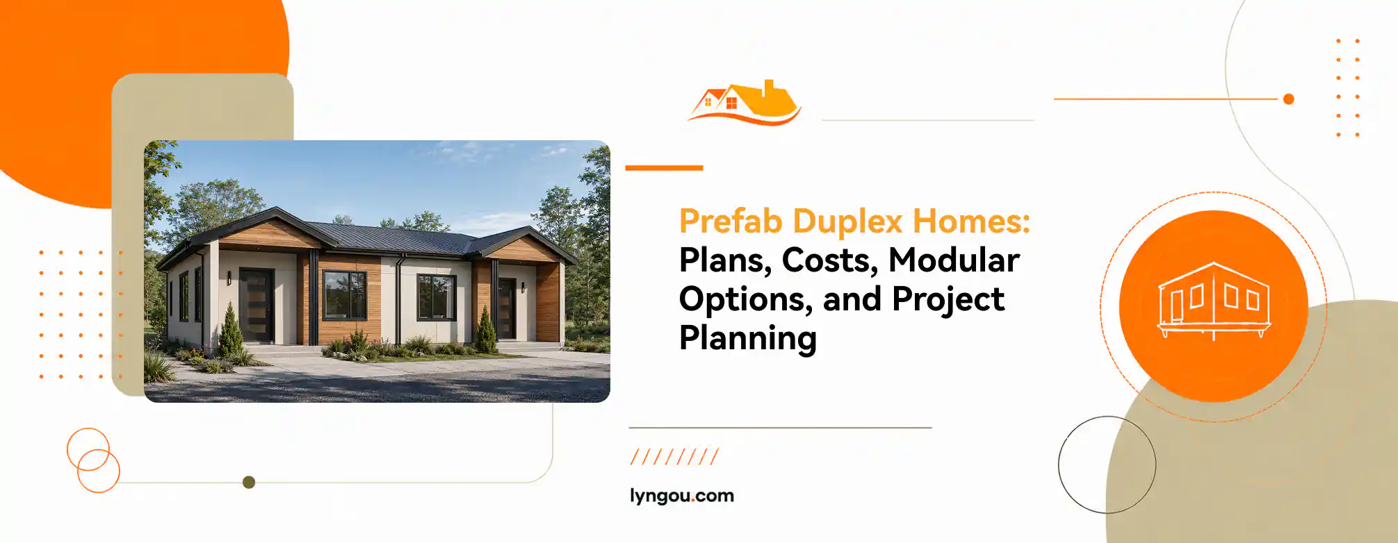Prefab Duplex Home Planning