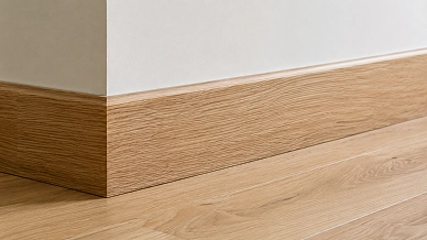 White Oak Baseboard Trim