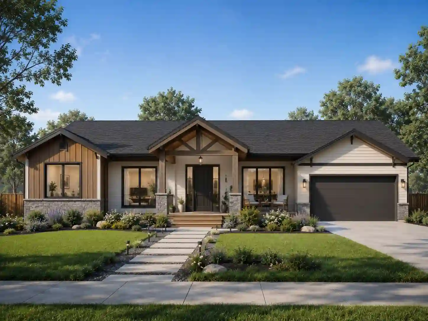 Large Family Home With Garage
