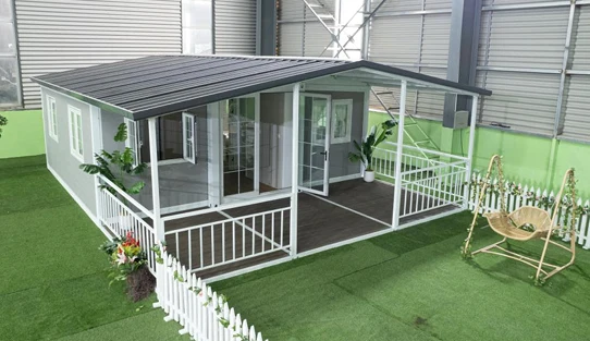 Model 13 Container Style Prefab Cabin With Porch