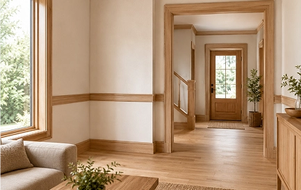 S4s Lumber For Interior Trim And Moulding Assemblies