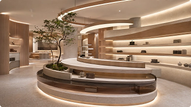 Contemporary Statement Retail Displays
