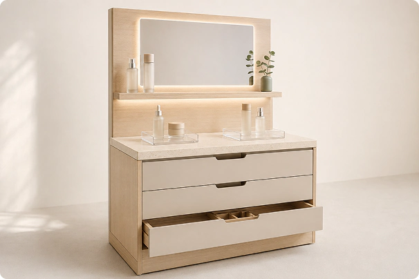 Cosmetics And Beauty Display Fixture