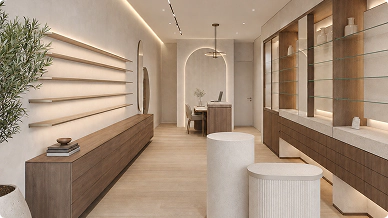 Modern Minimalist Retail Displays