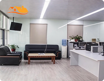 Reception And Team Modular Office Interior