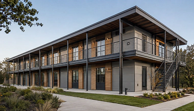 Two Story Commercial Prefab Building