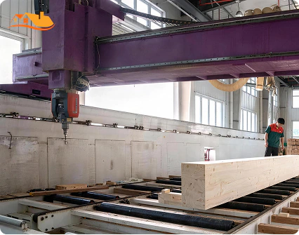 Glulam Beam Cnc Machining Factory
